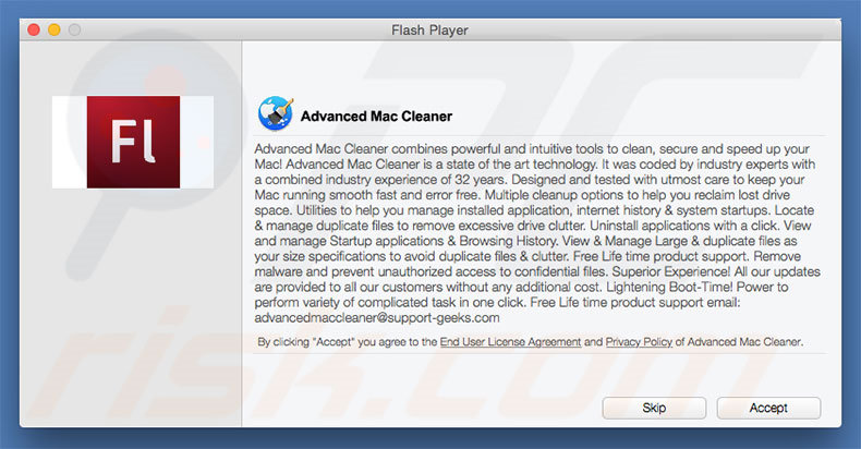 desinstalar advanced mac cleaner